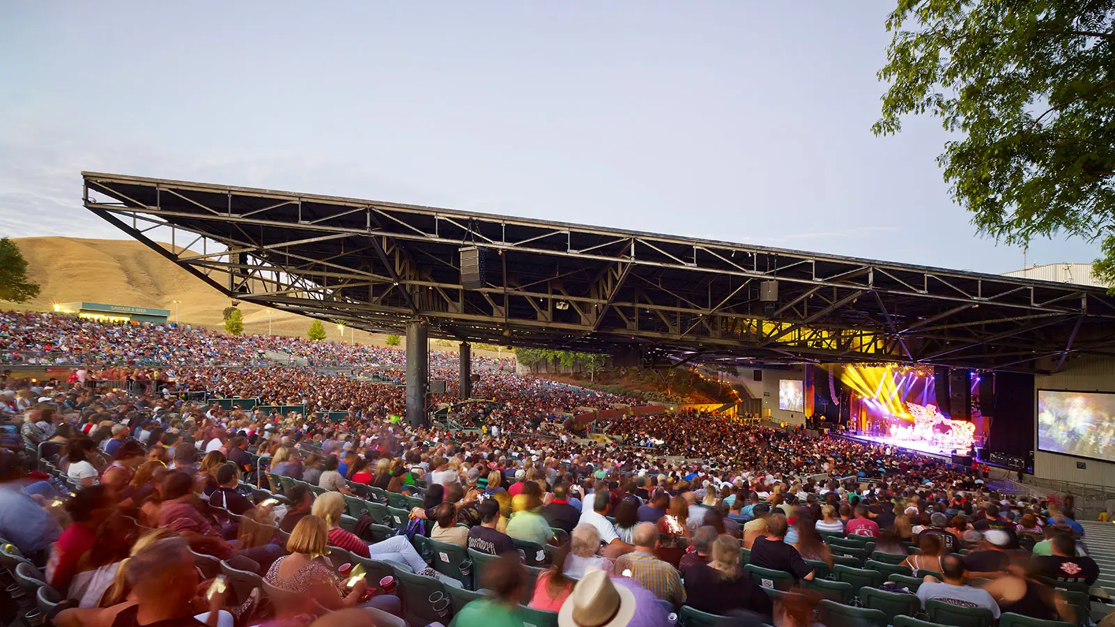 Concord Pavilion Improves Lawn Coverage with Meyer Sound MICA
