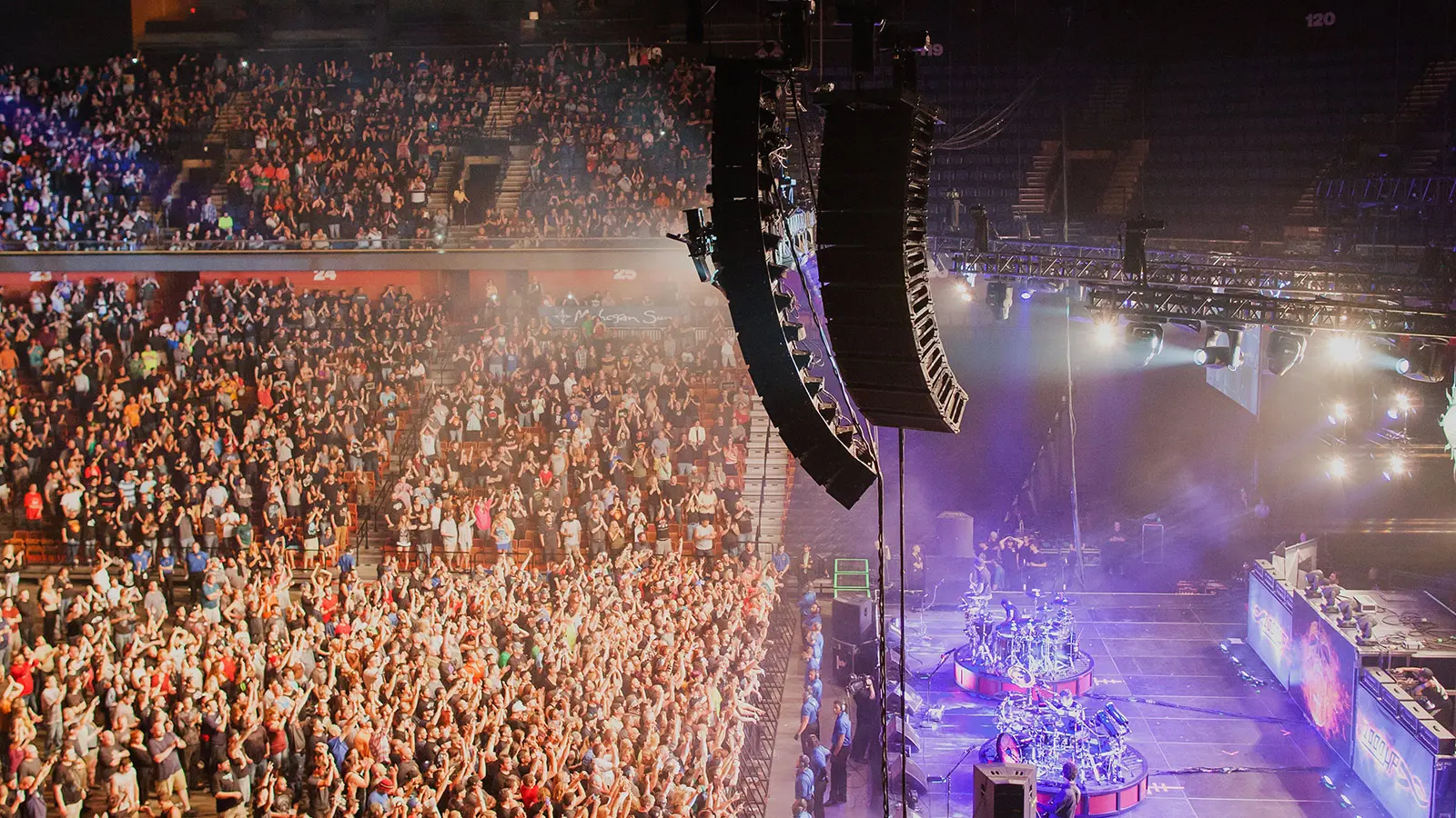 Rainbow Production Christens Its New Meyer Sound LYON System on Godsmack U.S. Tour