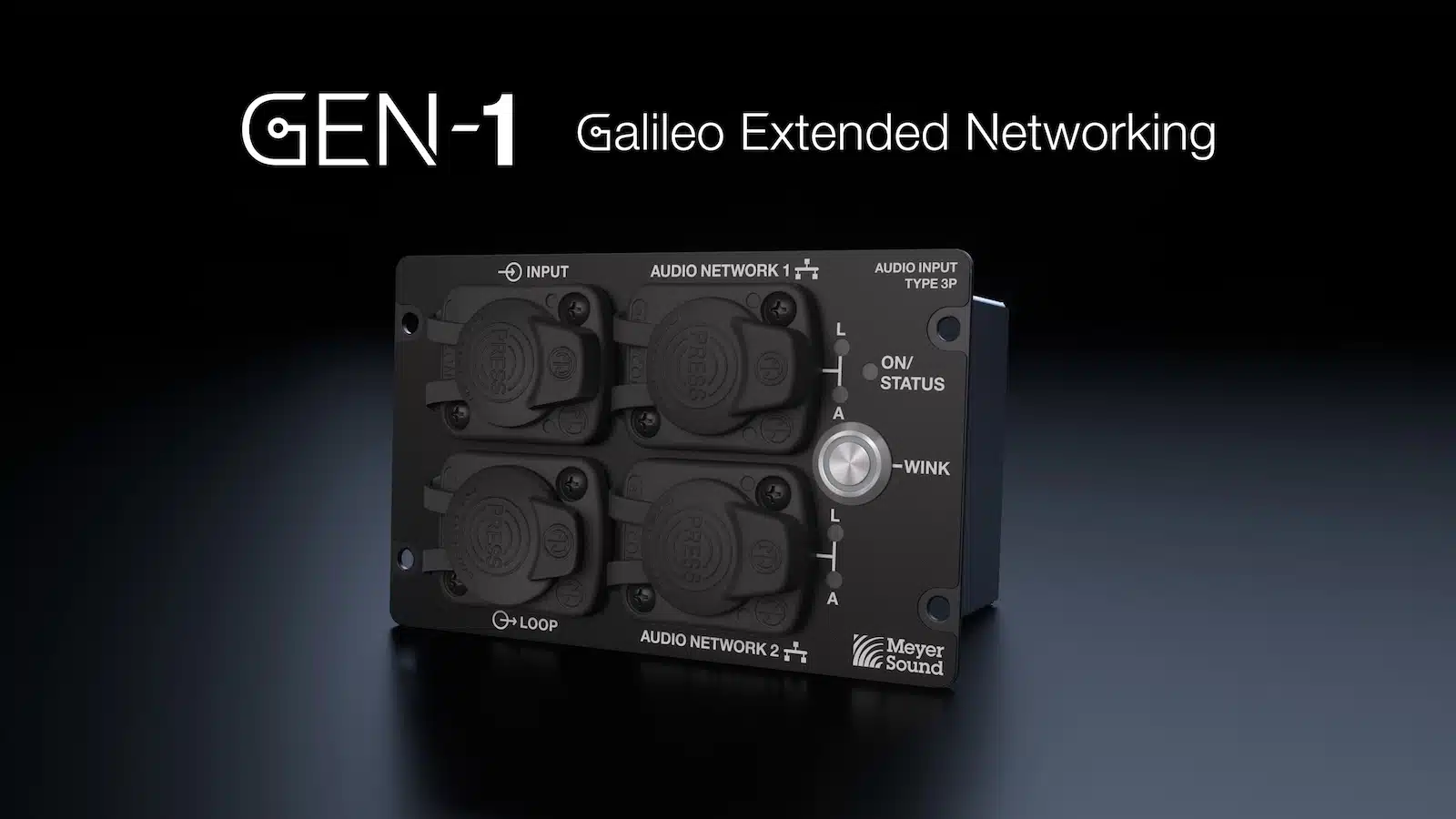 Meyer Sound Introduces GEN-1 Technology for Networked Loudspeakers